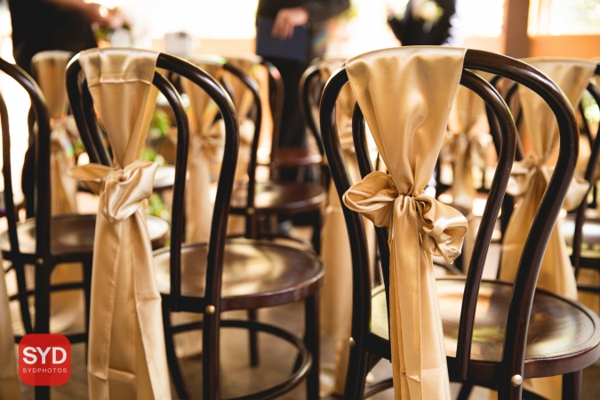 悉尼婚礼布置-Chair Sash & Table Runners 