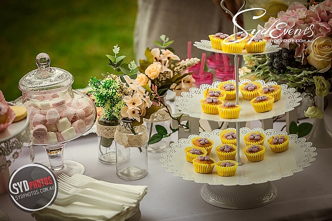 悉尼婚礼宣誓-户外食品饮料台 Outdoor Wedding Candy Bar